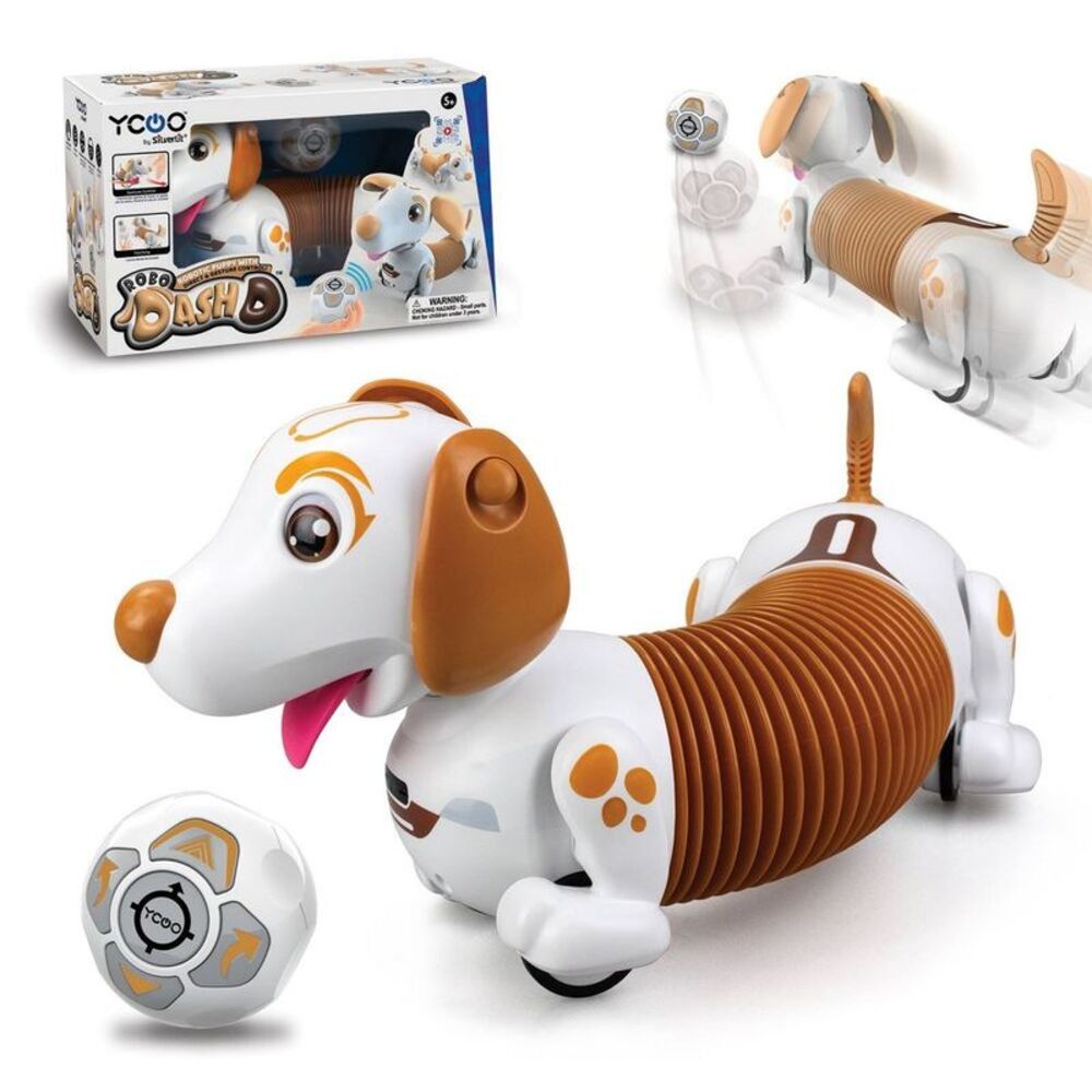 ROBO DASH D Interactive Robotic Puppy with Gesture Control Ball